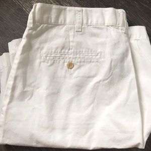Ralph Lauren white khaki shorts